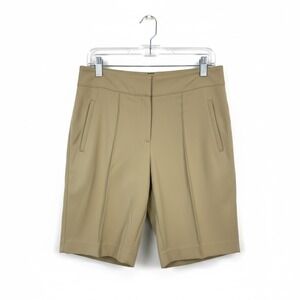 Tail Bermuda‎ Shorts Womens 6 Beige Camel Golf Elastique Elastic Waist Stretch